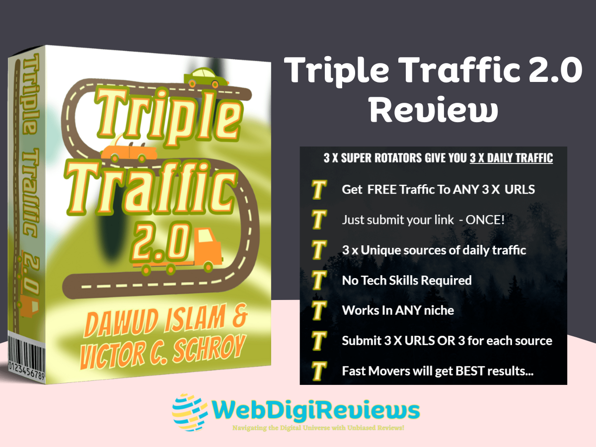 Triple Traffic 2.0 Review - Featured Image