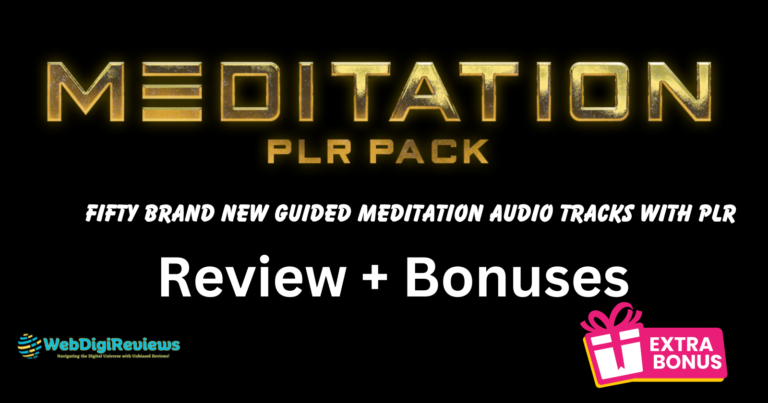 Meditation PLR Pack Review 2024