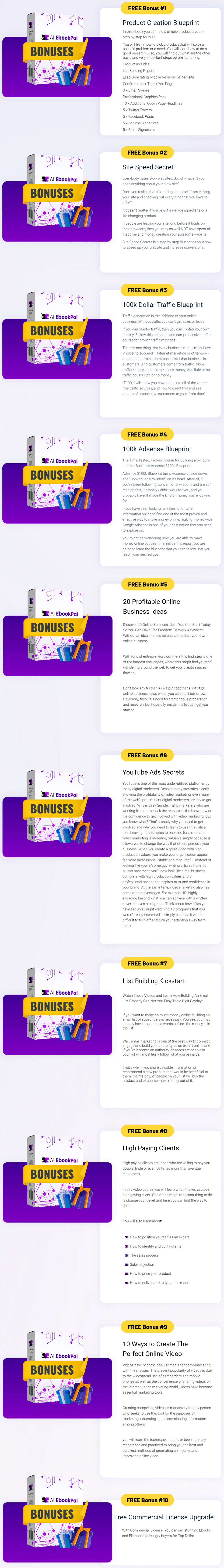 AI-EbookPal Bonuses